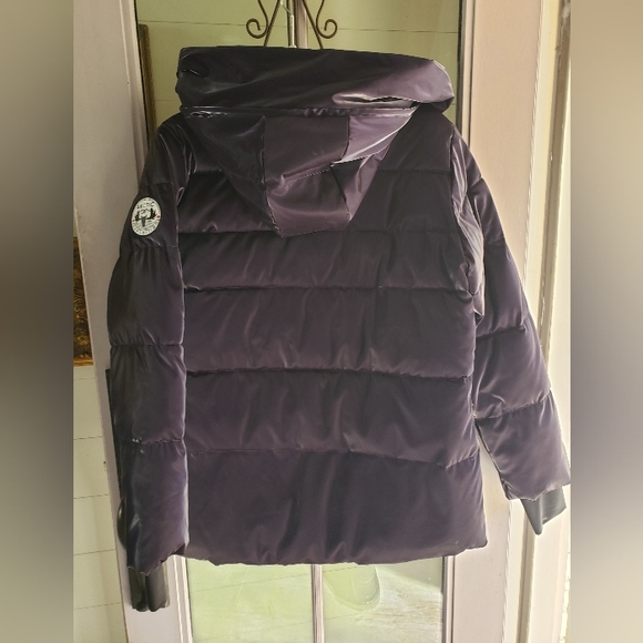 Arctic Expedition Puffer Coat, M/M, Irredescent purple, never used - Picture 4 of 15